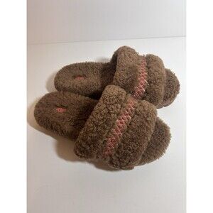 UGG  Cozetta Braid Slides Women’s Size 10 Color Hardwood Brown EUC